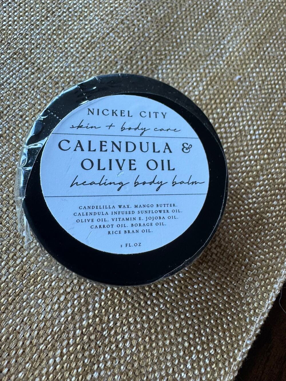 NWT Nickel City Calendula Olive Oil Healing Body Balm 1 oz Sealed Skin Care